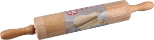 Dr Oetker Profi-Holzteigrolle Nudelholz Buchenholz Ergonomic 440x60 mm - Img 3