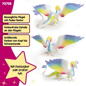 Dragonul cu Aripi Mobile Schleich BAYALA 70728, 34 x 23 x 11 cm, pentru copii de la 5 ani - Img 3