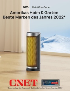 Dreo Solaris Slim H3 Incalzitor Electric Portabil PTC Ceramica Timer 12h Oscilatie 70deg - Img 8