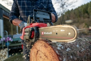 Drujba cu acumulator Einhell GE-LC 1825 Li BL-Solo 18V motor fara perii lungime taiere 225 cm - Img 4
