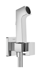 Dus cu mana hansgrohe Bidette E, crom, cu 1.25 m furtun, EcoSmart