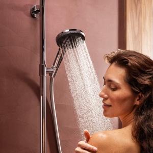 Dus cu trei tipuri de jet hansgrohe Raindance Alive Select S, EcoSmart, crom - Img 8