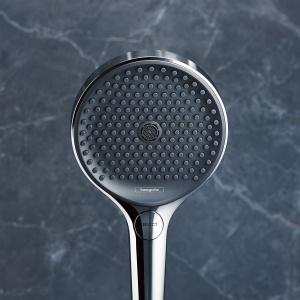 Dus de dus hansgrohe Rainfinity 130 EcoSmart, 3 tipuri de jet, Crom - Img 9