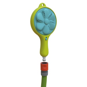 Dus de gradina Smoby 3-in-1, albastru si verde, pentru copii de la 2 ani - Img 2