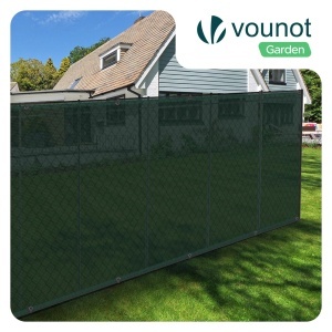 Ecran de protectie VOUNOT 1.8x10m, HDPE, 75 umbrire, Verde - Img 2