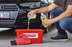 Eimer pentru PFA-Wagen SONAX 04958000, 12 Litri, Rectangular, cu Bucla Stabila - Img 2