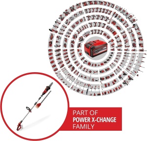 Einhell Multi-Tool fara fir GE-HC 18 Li T-Solo (tuns gard viu 2 in 1 si drujba, sabie Oregon, fara baterie si incarcator) - Img 2