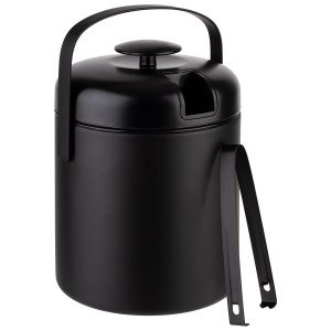 Eiseimer APS 36016, 1.3 Litri, Negru, Inox, 14 cm
