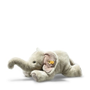 Elefant Plush Steiff Trampili - 42 cm, gri, material acrilic