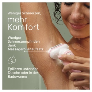 Epilator Braun Silk-epil 9-130, WetDry, AlbRoz, 40 MicroGrip-Pinzetten - Img 5