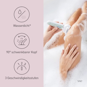 Epilator Panasonic ES-EY70, 60 pinzetten, 3 viteze, LED, 90 cap flexibil - Img 5