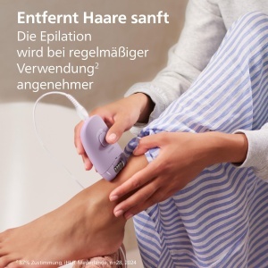 Epilator Philips Series 2000 BRE23700 Epilare si Ras Cablu Set Complet - Img 4