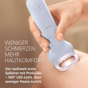 Epilator Philips Series 8000 BRE70900 ProGuide 60 min autonomie utilizare uscata si umeda - Img 3