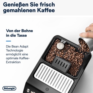 Espressor automat DeLonghi Eletta Explore ECAM45267G 50 bauturi LatteCrema Cold Brew Touchscreen Gri inchis - Img 3