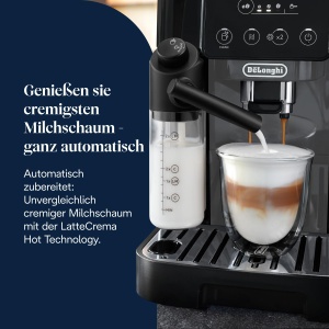 Espressor automat DeLonghi Magnifica Start ECAM22260BG LatteCrema 4 bauturi One-Touch Negru-Gri - Img 6