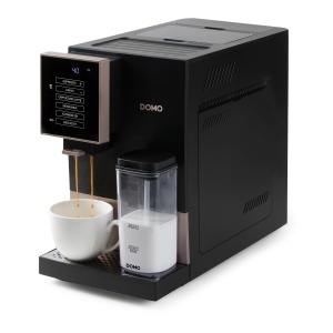 Espressor automat DOMO DO743K 19 Bar Rasnita integrata Touchscreen Rose GoldNegru
