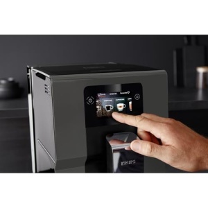 Espressor automat Krups Intuition Preference EA872B Touchscreen 35 11 bauturi Sistem One Touch Cappuccino Negru - Img 10