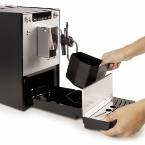 Espressor automat Melitta Solo Perfect Milk sistem de lapte argintiu - Img 5