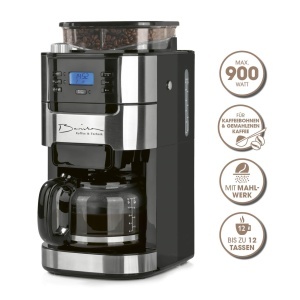 Espressor cafea Barista cu rasnita ajustabila, 10 cesti, inox - Img 2