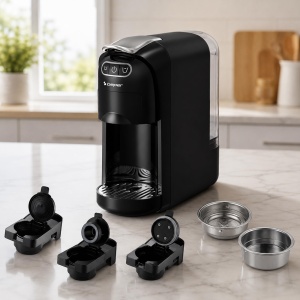 Espressor cafea Beper Amata 4-in-1, 1400 W, 700 ml, 20 Bar - Img 7