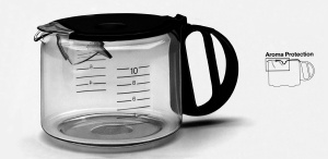 Espressor cafea Braun KF 47 BK, 10 cesti, sistem anti-picurare, negru - Img 5