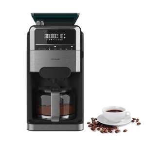 Espressor cafea Cecotec Coffee 66 Grind Brew, 1400 W, 1.5 L, 12 cesti, rasnita conica