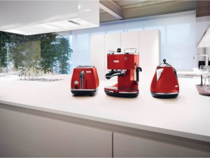 Espressor cafea DeLonghi ECO 311.R, 1.4L, rosu, design vintage - Img 6