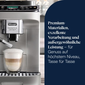 Espressor cafea DeLonghi Magnifica Evo Next, 13 bauturi, touch display, titan - Img 2