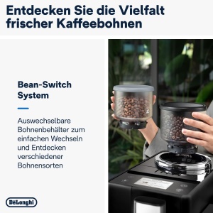 Espressor cafea DeLonghi Rivelia EXAM440.35.B, 8 bauturi, Touch-Display 3,5, Onyx Negru - Img 4