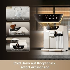 Espressor cafea Dreame Ecceluxe Master, 45 cesti, afisaj inteligent, 6 specialitati - Img 5