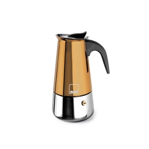 Espressor cafea IBILI Moca Cupra, 10 cesti, 460 ml, inox
