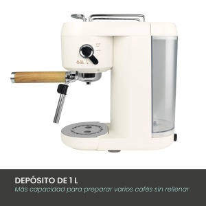 Espressor cafea Jocca 20 bar, 1400 W, 1 l, cu Dampfgarer si Touch-Taste - Img 4