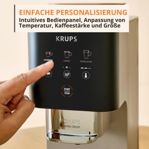 Espressor cafea Krups Coffee Crush Extra, 15 cm, inox, usor de curatat - Img 6