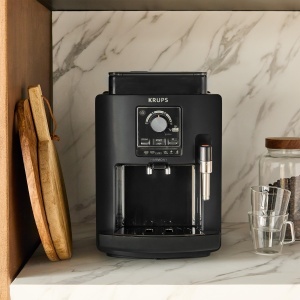 Espressor cafea Krups Harmony EA5088E0, 4 specialitati, functie spumare lapte, compact, negru - Img 6
