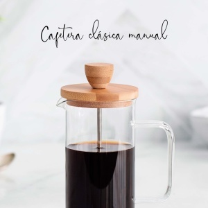 Espressor cafea Lacor 62163, capacitate 0,35 litri, din inox si borosilikat - Img 5