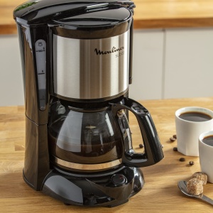 Espressor cafea Moulinex FG150813, 6 cesti, 600W, NegruInox - Img 4