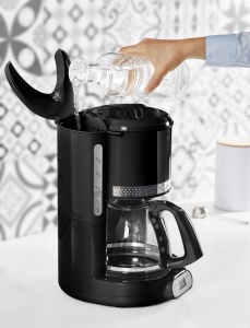 Espressor cafea Moulinex FG380B10, capacitate 1.25L, 1000W, design vintage - Img 4
