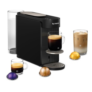 Espressor cafea Nespresso Krups VERTUO Up, 1.4L, 5 dimensiuni, Negru