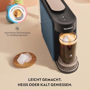 Espressor cafea Nespresso Krups VERTUO Up, 1,4L, Ocean Blue, 5 dimensiuni cana - Img 3