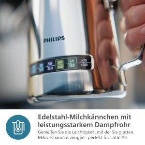 Espressor cafea Philips Barista Brew PSA321801, 250g, Metalic - Img 5