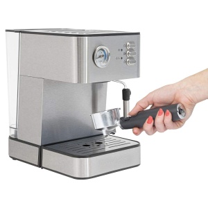 Espressor cafea Profi Cook PC-ES 1209, 20 Bar, 1.8 Litri, Inox - Img 3