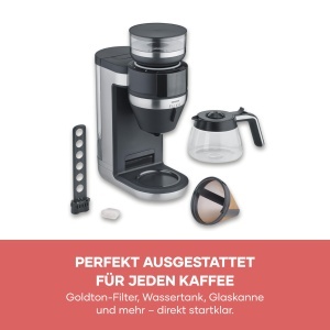 Espressor cafea Severin Filka, 2L, 1520W, Negru - Img 9