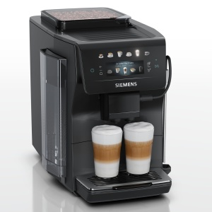 Espressor cafea Siemens EQ600 iAroma, negru, 22 specialitati, 480 ml