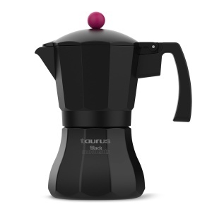 Espressor cafea Taurus Black Moments 12, 12 cesti, inox, negru