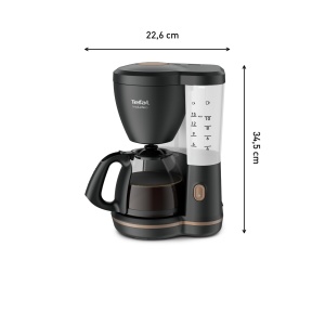 Espressor cafea Tefal Includeo CM533811, 1,25 l, design ergonomic, pentru dreptaci si stangaci - Img 12