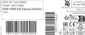 Espressor WMF Lono Silk 15 Bar Cromargan Inox Anti-Fingerprints - Img 11