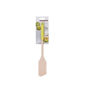 Fackelmann 0905150 Spatula din lemn cu varf inclinat si maner din silicon 34 cm - Img 6