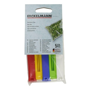 Fackelmann Aromaclips TECNO Set 5 Bucati Inchidere Eficienta Material Plastic - Img 2