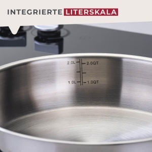 Fackelmann Bratpfanne Essential 24 cm Otel Inoxidabil Maner Ergonomic - Img 7