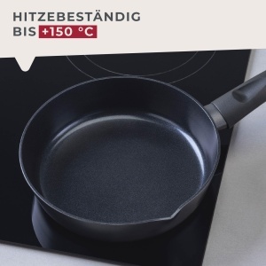 Fackelmann Bratpfanne Highrise 20 cm Negru Ceramica Antiaderenta - Img 4